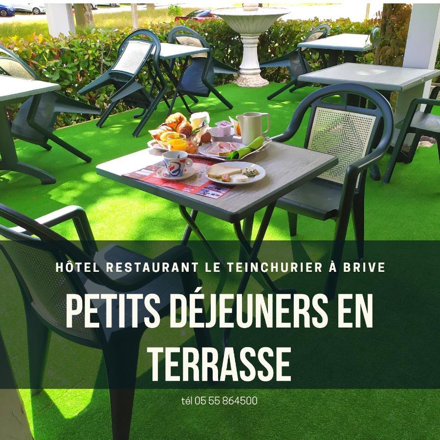Logis Hotel Noemys Brive - Restaurant Le Teinchurier Екстериор снимка